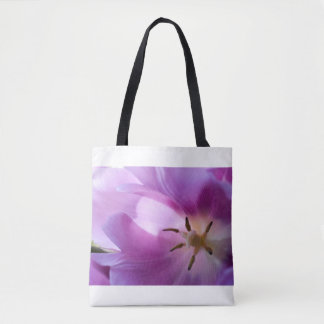 Tote Bag Tulipe pourpre