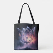 Tote Bag Tulipe Translucide Glissante Avec Arrosage (Dos)