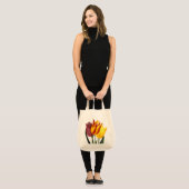Tote Bag Tulipe (Tulipa Gesneriana) (Devant (modèle))