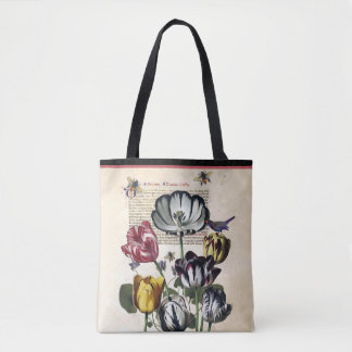 Tote Bag Tulipes antiques