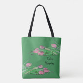Tote Bag Tulipes dormant (Dos)