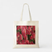 Tote Bag Tulipes roses florales (Dos)