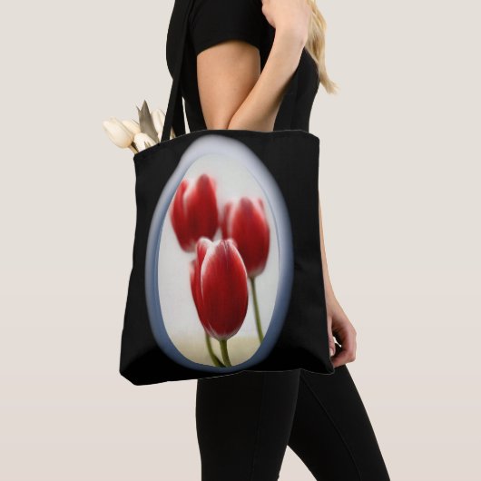 Tote Bag Tulipes rouges (De près)