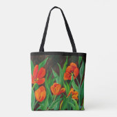 Tote Bag Tulipes rouges (Dos)