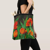 Tote Bag Tulipes rouges (De près)