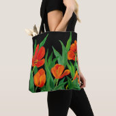 Tote Bag Tulipes rouges (De près)