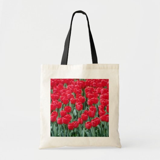 Tote Bag Tulipes rouges, fleurs d'Ottawa (Devant)