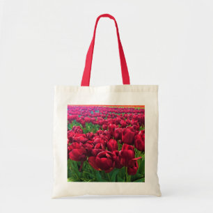 Tote Bag Tulips rouges à Field, Oregon