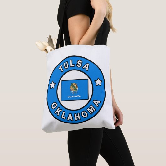 Tote Bag Tulsa Oklahoma (De près)