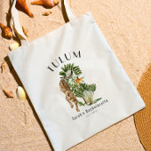Tote Bag Tulum Leopard Bachelorette Week-end Bienvenue