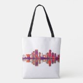 Tote Bag Tunis Skyline (Dos)