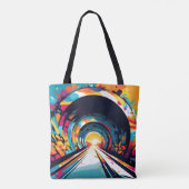 Tote Bag Tunnel Avec Graffiti Art (Dos)
