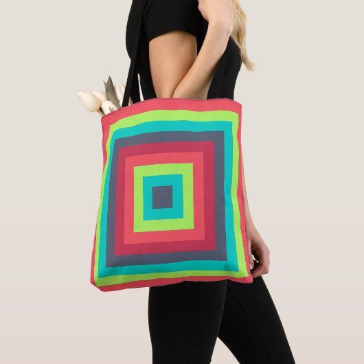Tote Bag Tunnel de Neon (De près)