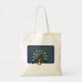 Tote Bag Tunnel routier avec marques de ligne jaune (Devant)