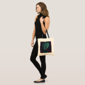 Tote Bag Turban vert (Devant (modèle))