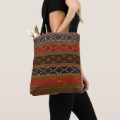 Tote Bag Turc Kilim Motif Tribal coloré (De près)