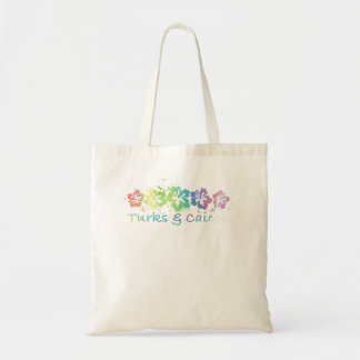 Tote Bag Turks & Caicos Watercolor Beach Surf de voyage Tee