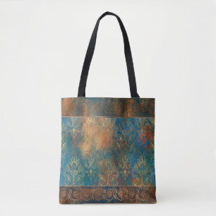 Tote Bag Turquoise de cuivre sarcelle cool 