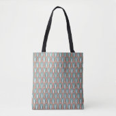 Tote Bag Turquoise et cuivre (Devant)
