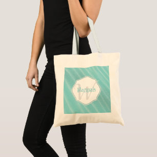 Tote Bag Turquoise Sable Ripples Personnalisé Fourre-tout
