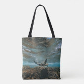 TOTE BAG TURTLE EN DÉPLACEMENT (Dos)