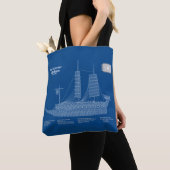 Tote Bag Turtle Ship Geobukseon - Plan d'expédition ABD (De près)