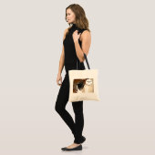 Tote Bag tuxedo noir et blanc Chat (Devant (modèle))