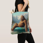 Tote Bag Tuyauterie Bigfoot (De près)