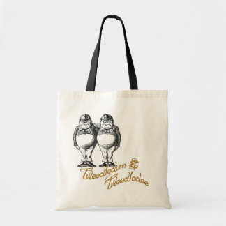 Tote Bag Tweedledum et Tweedledee