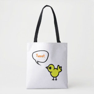 Tote Bag Tweet Bird Fourre-tout