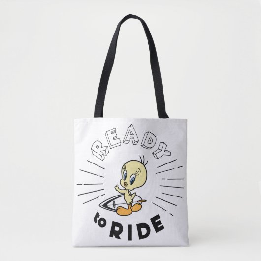 Tote Bag TWEETY™ Surfboard - Prêt à rouler (Devant)
