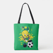 Tote Bag TWEETY™ Team Brazil Soccer Graphic (Dos)