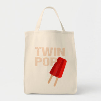Tote Bag Twin Pop Shirt Cadeau Pour Grand-Père Twins Papa T
