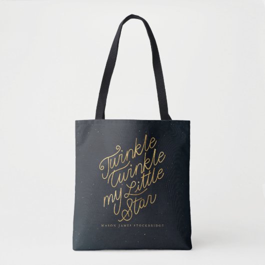 Tote Bag Twinkle scintille ma petite étoile (Devant)