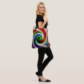 Tote Bag Twirled... (Sur le modèle)