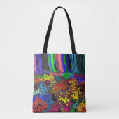 Tote Bag Twirlers colorés Abstraits / Poussés / (Devant)