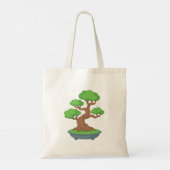 Tote Bag Twisted Japanese Bonsai Tree (Dos)