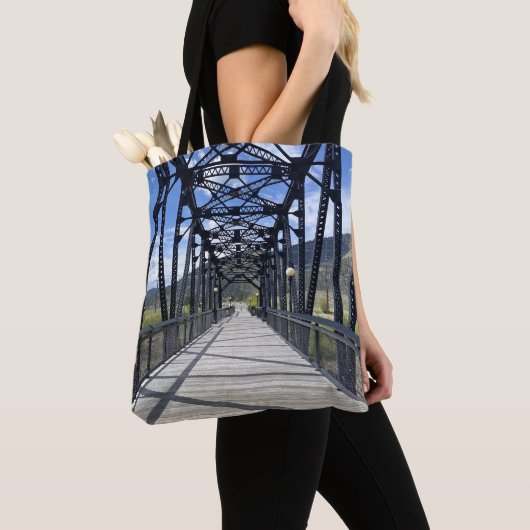 Tote Bag Two Rivers Bridge (De près)