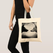 Tote Bag Two wolves facing each other (Devant (produit))