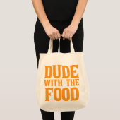 Tote Bag Type avec l'orange de nourriture (Devant (produit))