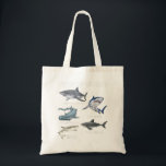 Tote Bag Types de requins<br><div class="desc">Types de requins</div>