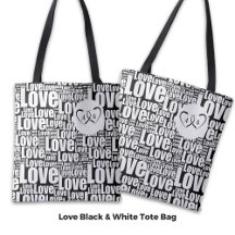Typographie d'amour blanc tendance et Coeurs enmêl