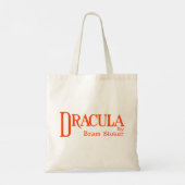 Tote Bag Typographie de Dracula (Dos)