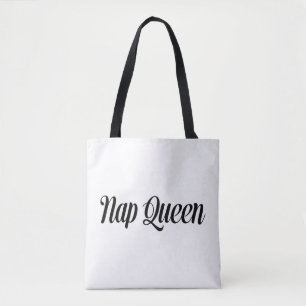 Tote Bag Typographie de la reine Nap