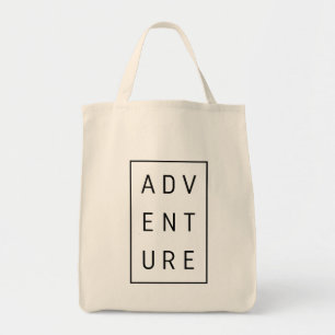 Tote Bag Typographie de l'aventure