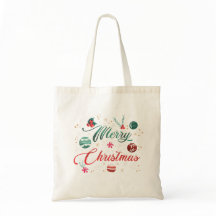 Typographie festive de Noël avec ornements