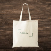 Tote Bag Typographie minimale