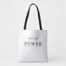 Typographie minimale Possédez Votre Pouvoir | Q mo