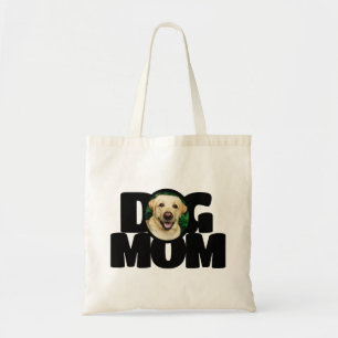 Tote Bag Typographie moderne personnalisée Chien Maman