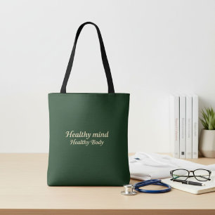Tote Bag Typographie simple motivationnel inspirant
